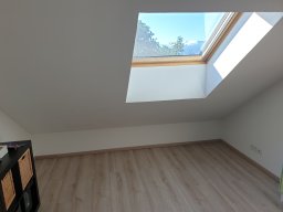 Chambre avec velux